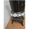 Image 8 : * Antique Sunbeam Oak Brand Cast Iron Wood Stove - CANNOT SHIP - 42" x 15"