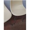 Image 4 : * (3) MCM Eiffel Style Polymer Dining Chairs - CANNOT SHIP
