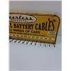 Image 3 : # Vintage Peerless Battery Cable Display - 20.5" x 8"