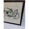 Image 2 : # Harley Davidson Print in Frame - 16.5" x 14.5"