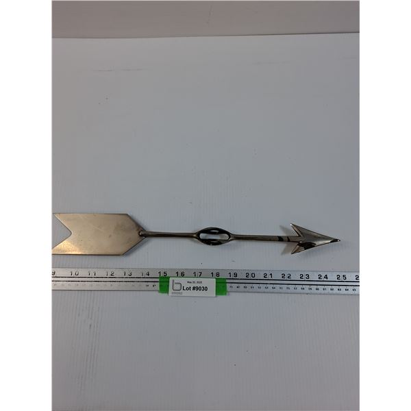 # Metal Weathervane Indicator - 17" Long