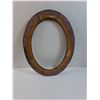 Image 3 : Wooden Oval frame 24" x 18.5"