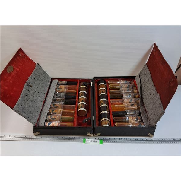 North Star Oil Travel Salesman Kit - GR Taylor Ltd Trunks & Sample Suitcase - CANNOT SHIP