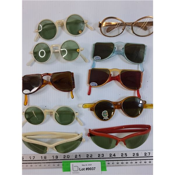 (10) Vintage Sunglasses - Assorted
