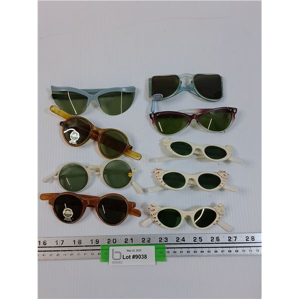 (9) Vintage Sunglasses - Assorted