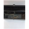 Image 4 : Metal John Deere Mountable Tool Box -  19" x 6.5" x 6"