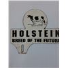 Image 2 : Holstein Cow Enamel Metal Sign - 6.5" x 5.5"