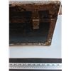 Image 8 : # Vintage Steamer Trunk - 30.5"x 10" 17" - CANNOT SHIP