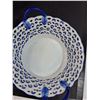 Image 2 : Basketweave Ceramic Bowl & (3) Made in Japan Decorative Serving Bowls