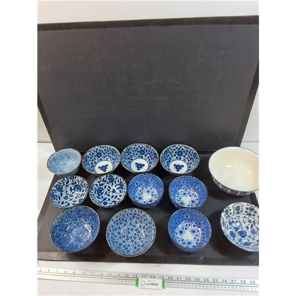 (13) Ceramic Made In Japan Serving Bowls