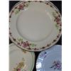 Image 9 : (8) Dessert Plates, (4) Dinner Plates, Serving Plate - Assorted