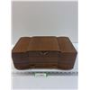 Image 1 : Wooden jewelry box 15" x 8" x 6"