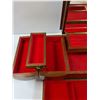 Image 3 : Wooden jewelry box 15" x 8" x 6"
