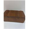 Image 5 : Wooden jewelry box 15" x 8" x 6"