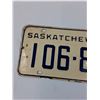 Image 2 : Saskatchewan License Plate 1961