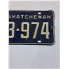 Image 3 : Saskatchewan License Plate 1962