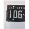 Image 2 : Saskatchewan License Plate 1960