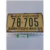 Image 1 : Saskatchewan License Plate 1953