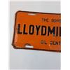 Image 2 : Lloydminster Novelty Licence plate