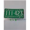 Image 1 : Saskatchewan License Plate 1965