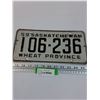 Image 1 : Saskatchewan License Plate 1959