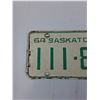 Image 2 : Saskatchewan License Plate 1964