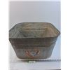 Image 1 : GSW Galvanized Steel Basin - 20.5'' x 11'' - Pick Up Preferred
