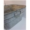 Image 4 : GSW Galvanized Steel Basin - 20.5'' x 11'' - Pick Up Preferred