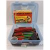 Image 1 : Vintage Meccano Instruction manual and About 15 LBS of Metal Pieces
