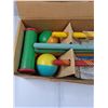 Image 2 : Vintage Sok-ker Polly-Croquet Set in Box