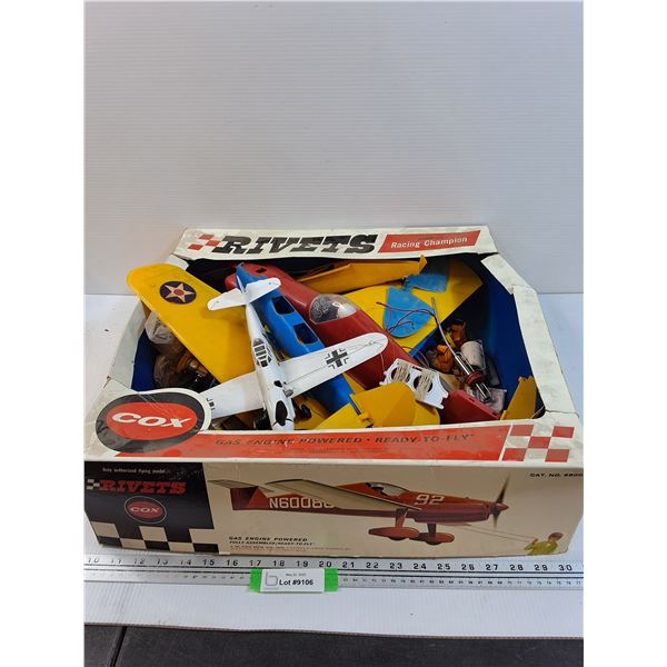Rivets Gas Powered Planes and Accessories