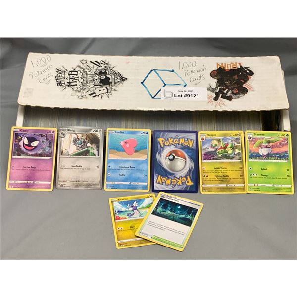 (1,000+) Pokémon Cards, Mixed Lot: Stage 1 & 2 Trainers, Rares, Uncommon, Misc