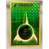 Image 2 : Ultra Rare 1996 Pokémon Hologram Leaf Energy Card w/Pocket Monsters Back