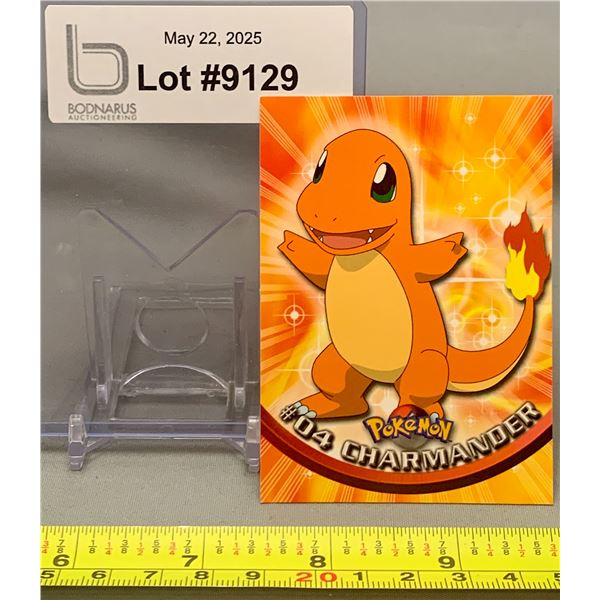 Pokémon Topps #04 Charmander 1st Edition 1999 TV Series Card - Mint