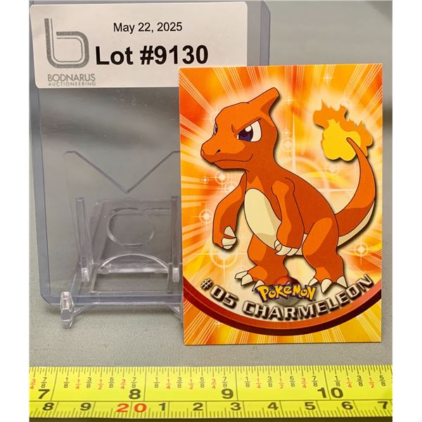 Pokémon Topps #05 Charmeleon 1999 TV Series Card - Mint