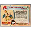 Image 3 : Pokémon Topps #06 Charizard 1999 TV Series Holo Foil Card