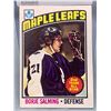Image 2 : OPC 1976 Borje Salming  Toronto Maple Leafs 2nd Team All Star Hockey Card