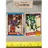 Image 1 : (2) OPC Hockey Cards 1988 Brian Leetch Rookie Card & 1980 Mike Rogers Goal Card