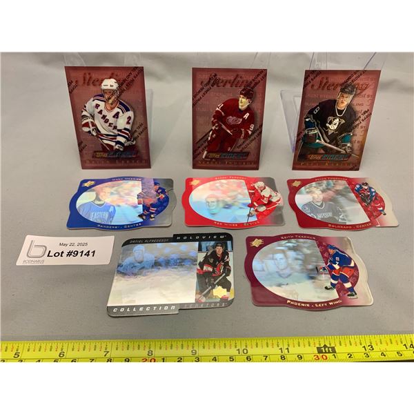 (8) Upper Deck Spx & Topps Sterling Hockey Cards