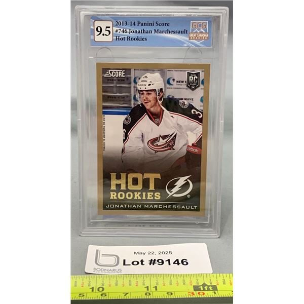 Stanley Cup MVP Jonathon Marchessault Rookie Card Graded 9.5 Hockey Card