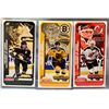 Image 2 : (6) JELLO Partners of Power 5" x 2 3/4" Collectors Hockey Cards/Tall Boys
