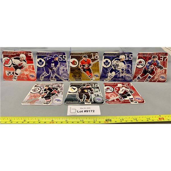 (8) Cheez Whiz Playoff Rookie Hockey Cards