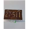 Image 1 : Saskatchewan License Plate 1930