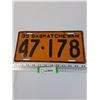 Image 1 : Saskatchewan Licence Plate 1939