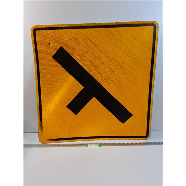 # Road "T" Sign - 29.5" x 29.5"