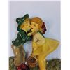 Image 2 : Vintage Chalkware "Jack & Jill" - 7.5" X 7"