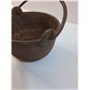 Image 2 : Cast Iron Smelting Pot w/Handle - 5" x 6"