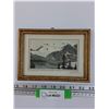 Image 1 : Picture of Mount Athabasca, Columbia Icefield, Alaska - 7.5" x 5.5"