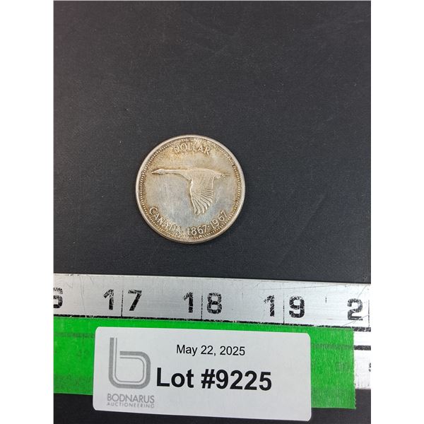Canadian Silver Dollar - 1967 w/Case