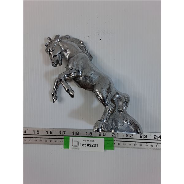 Mustang Horse Metal Ornament - 7" x 7"